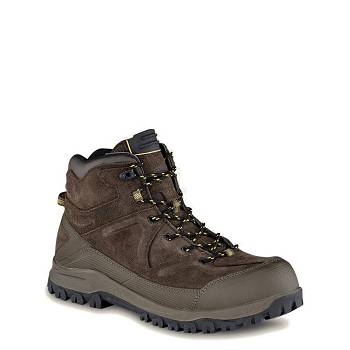 Red Wing Trbo 5-inch Waterproof Safety Toe - Hnede Turistické Topánky Panske, RW187SK